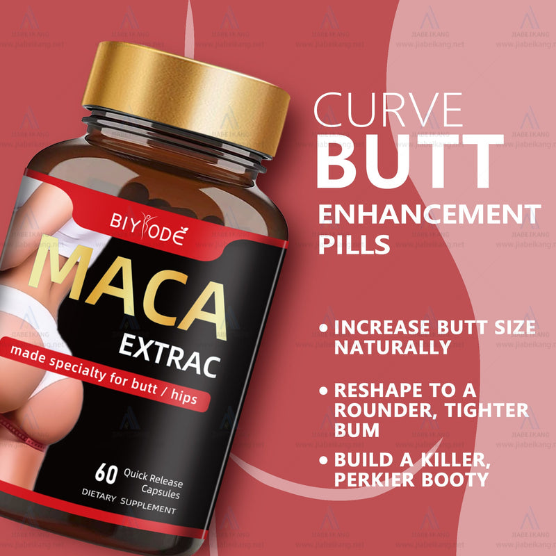 Biyode Maca Capsules Shape Buttocks