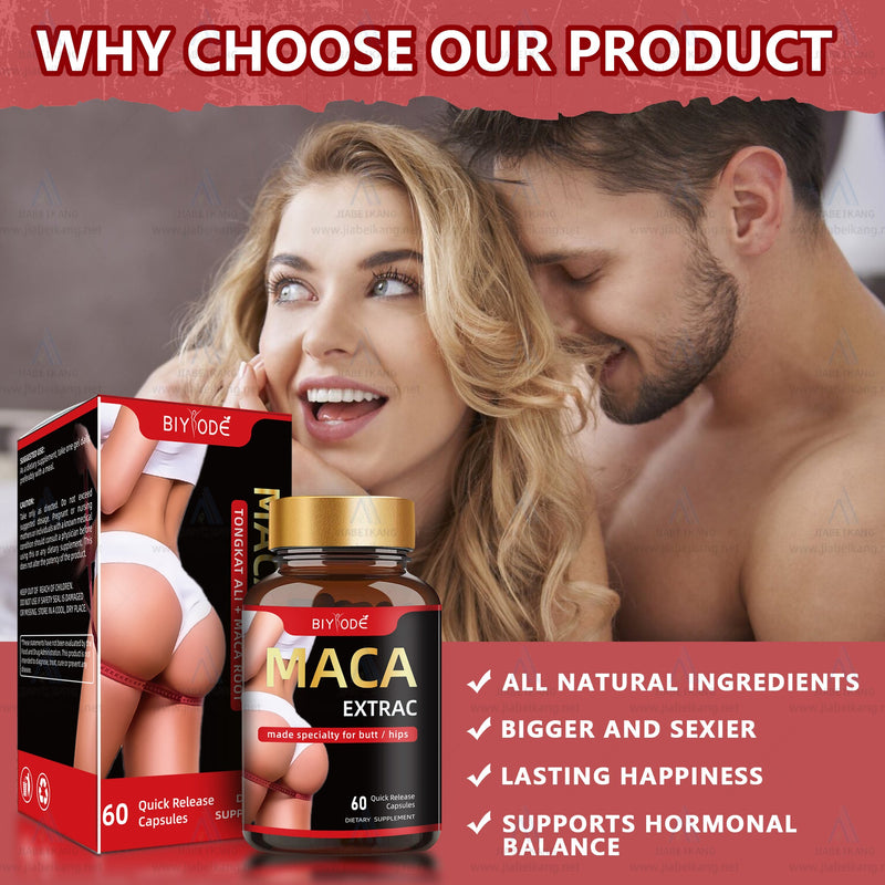 Biyode Maca Capsules Shape Buttocks