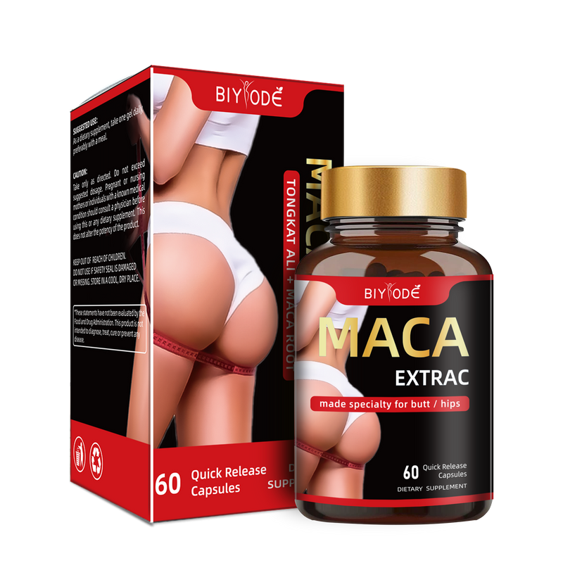 Biyode Maca Capsules Shape Buttocks