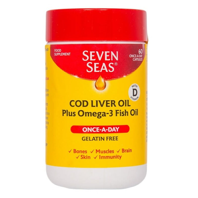 Seven Seas Cod Liver 60 Capsules 