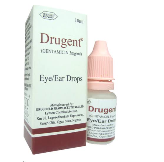 Drugent Gentamicin Eye Ear Drops