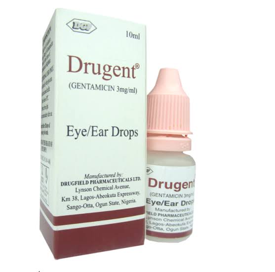 Drugent Gentamicin Eye/Ear Drops