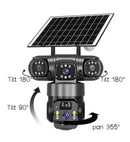 Smart Net 3 lens Solar Camera