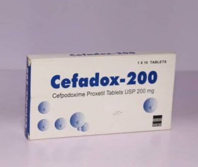 Cefadox Cefpodoxime Tablet 200mg