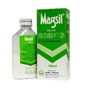 Magsel Powder Magsil suspension 190ml Relief from Acid indigestion freeshipping ...