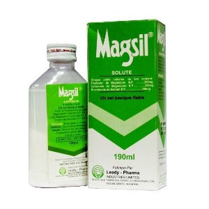 Magsil suspension 190ml Relief from Acid indigestion AIB Allied Product & PHARMACY Stores LTD