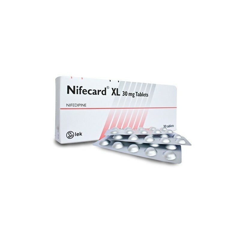 Nifecard XL 30mg Tablet Nifidipine AIB Allied Product & PHARMACY Stores LTD