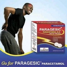 Paragesic Paracetamol 10 tablets 500mg AIB Allied Product & PHARMACY Stores LTD
