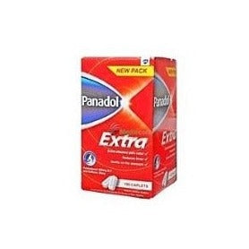 Panadol Extra Paracetamol 500mg 10 Caplets Extra Pain Relief AIB Allied Product & PHARMACY Stores LTD
