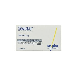 Swidar tablets 500/25mg Sulfadoxine+Pyrimethamine AIB Allied Product & PHARMACY Stores LTD