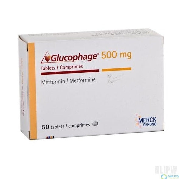 Glucophage Metformin 500mg reduce the high blood sugar level AIB Allied Product & PHARMACY Stores LTD