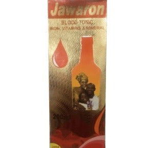 Jawaron Blood Tonic 200ml - Iron Vitamins and mineral Blood Tonic AIB Allied Product & PHARMACY Stores LTD