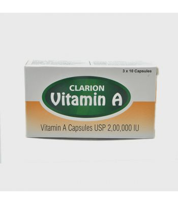 Clarion Vitamin a Capsule improve eye vision AIB Allied Product & PHARMACY Stores LTD