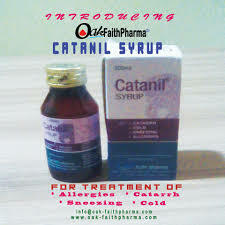 Catanil Sirop 100ml for Allergies Catarrh Sneezing Cold AIB Allied Product & PHARMACY Stores LTD