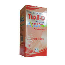 Tuxil D Expectorant 100ml Cold and Cough Sirop for Adult AIB Allied Product & PHARMACY Stores LTD