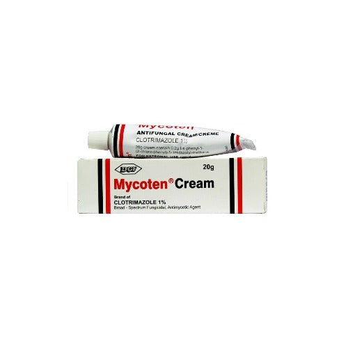 Mycoten Clotrimazole Cream 1% 20gm AIB Allied Product & Pharmacy Stores LTD