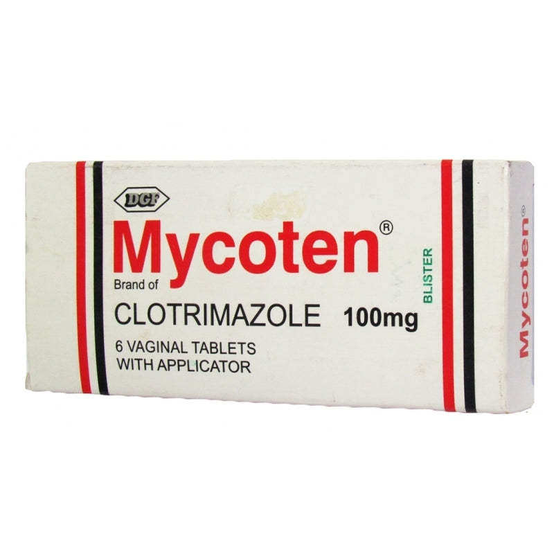 Mycoten Clotrimazole V Tablets AIB Allied Product & PHARMACY Stores LTD