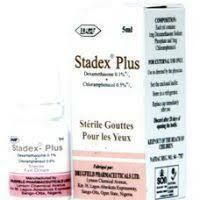 Stadex Plus Eye Drops - Dexamethasone & Chloramphenicol eye drops AIB Allied Product & PHARMACY Stores LTD