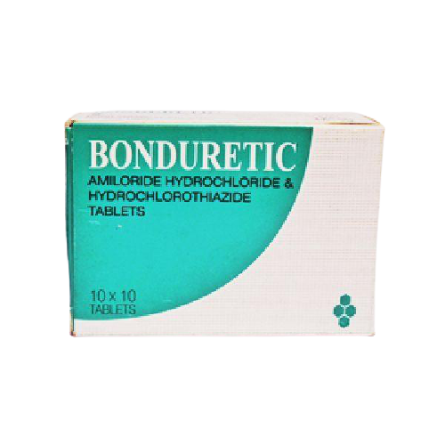 Bonduretic Amloride Hydrochloride & Hydrochlothiazide 10 Tablet AIB Allied Product & PHARMACY Stores LTD