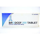 Brodcef Cefixime 200mg 10 Tablet AIB Allied Product & PHARMACY Stores LTD
