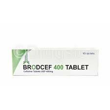 Brodcef Cefixime 400mg 10 Tablet AIB Allied Product & PHARMACY Stores LTD