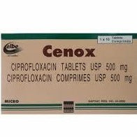Cenox 500mg - Ciprofloxacin Tablet USP 500mg AIB Allied Product & PHARMACY Stores LTD
