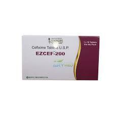 Ezcef 200mg Cefixime Tablet AIB Allied Product & PHARMACY Stores LTD