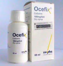 Ocefix 100ml Cefixime Suspension AIB Allied Product & PHARMACY Stores LTD