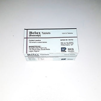 Belax tablets AIB Allied Product & PHARMACY Stores LTD