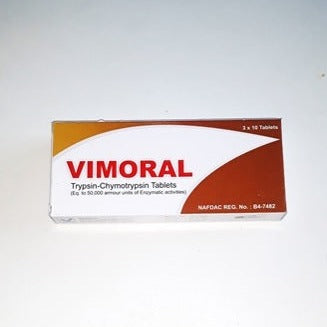 Vimoral Tablet Tripsin/Chymotripsin AIB Allied Product & PHARMACY Stores LTD