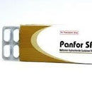 Panfor Metformin Hydrochloride 500mg 10 Tablet AIB Allied Product & PHARMACY Stores LTD