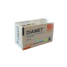 Diamet Tablet Metformin used to reduce the high blood sugar level AIB Allied Product & PHARMACY Stores LTD
