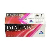 Diatab Gilbenclamide 5mg Tablet AIB Allied Product & PHARMACY Stores LTD