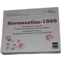 Novamentin 1000mg 14 Tablets