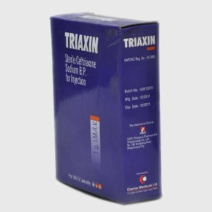 Triaxin Injection Ceftriazone Injection by Clarion AIB Allied Product & PHARMACY Stores LTD