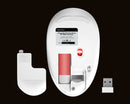 Slim Rechargeable Silent Wireless Mouse R600 - 2.4g