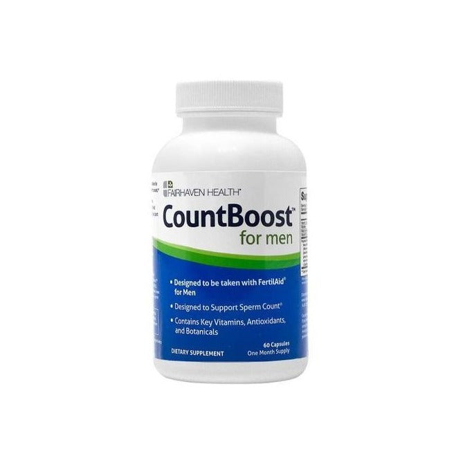 CountBoost for Men - Male Fertility Supplement to Support Count