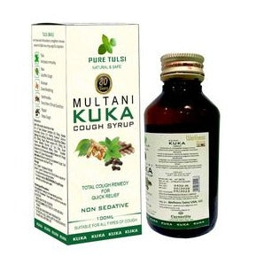 Kuka Multani Cough Syrup Non Sedative 100ml No Added Sugar