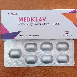 Mediclav 625mg 14 Tablets AIB Allied Product & PHARMACY Stores LTD