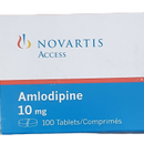 Amlodipine besylate 10mg Tablet Novartis product AIB Allied Product & PHARMACY Stores LTD