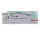 Zyncet Tablet 10mg Cetirizine Hydrochloride An Anti-allergic Medication. AIB Allied Product & PHARMACY Stores LTD