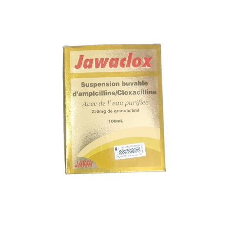 Jawaclox Ampicillin/Cloxacillin Oral Suspension AIB Allied Product & PHARMACY Stores LTD