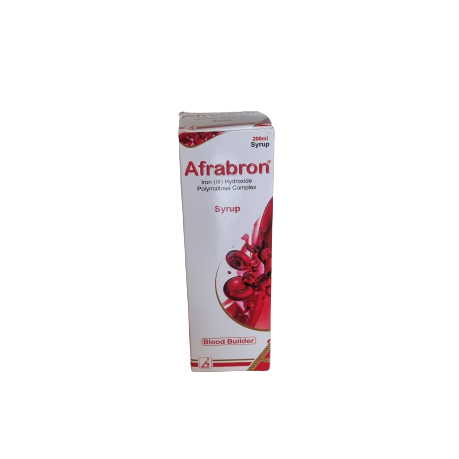 Afrabron blood builder iron III Hydroxide Polymaltose Complex 200ml AIB Allied Product & PHARMACY Stores LTD
