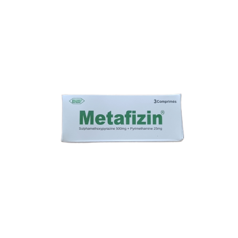 Metafizin Sulphamethoxypyrazine 500mg Pyrimethamine 25mg tablet