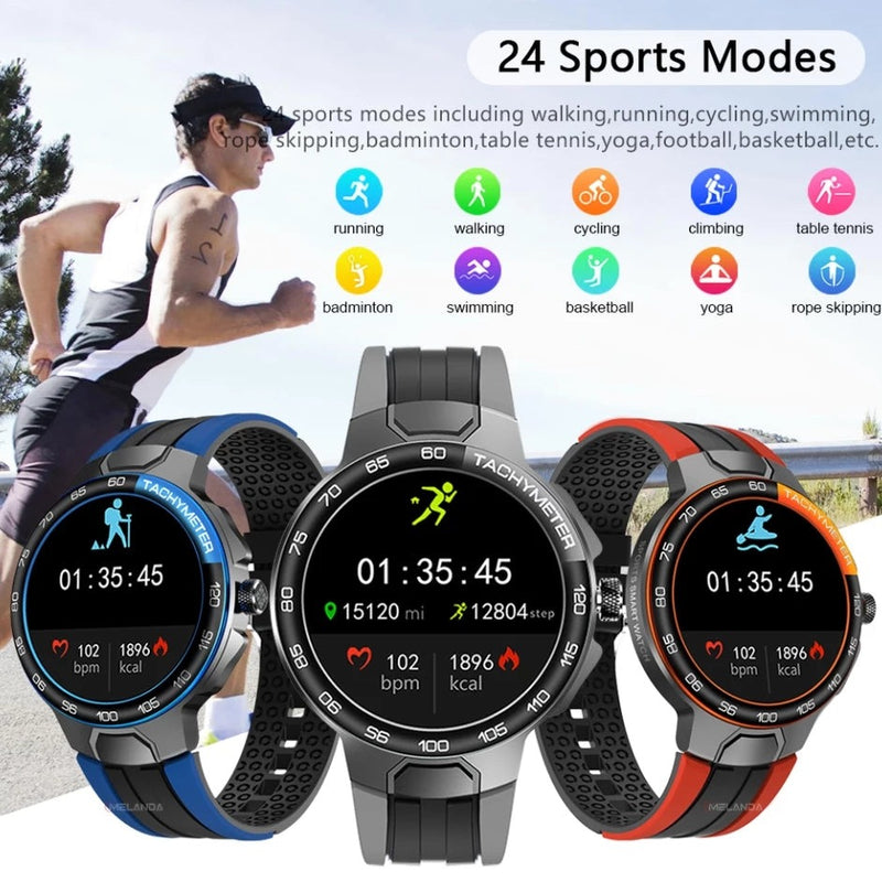 Melanda New Luxury Smart Watch Men Sport fitness Tracker Shipping From Abroad 20 Days