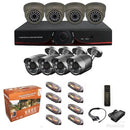 CCTV 8 Channels Camera System - High Definition digital video recorder Kanozon.com