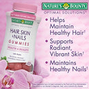 Natures Bounty Hair skin & Nails Gummies AIB Allied Product & PHARMACY Stores LTD