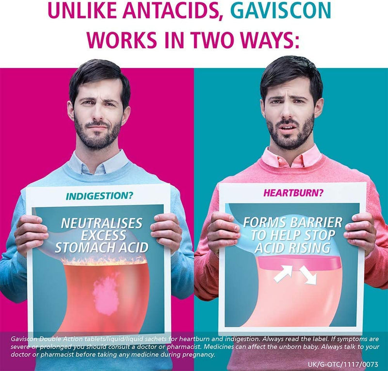 Gaviscon Double 200ml Instant Heartburn Relief AIB Allied Product & PHARMACY Stores LTD