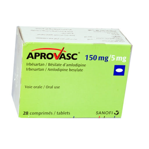 Aprovasc 150mg/5mg treat hypertension