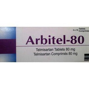 Arbitel - 80 Telmisartan Tablets